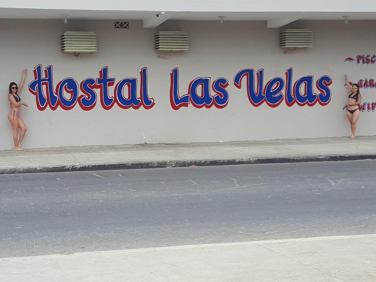 Отель Hostal Las Velas Манта Экстерьер фото